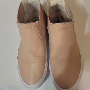 Vans Light Pink Slip-On Shoes